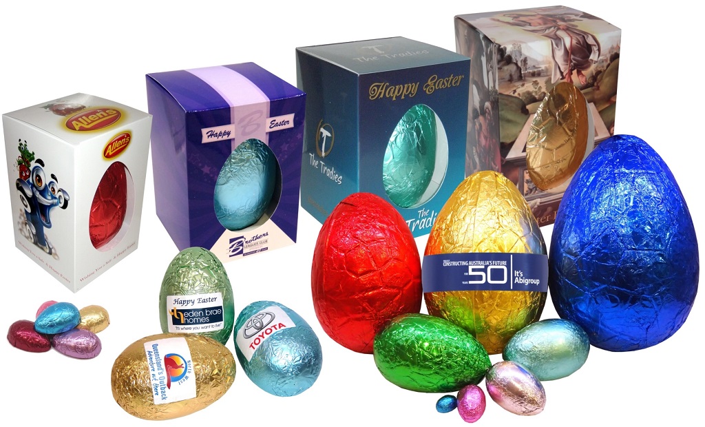 Easter Eggs Groovy Chocolate Australian Made Personalised Gifts